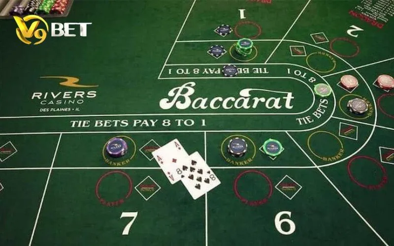 Ảnh minh họa cửa cược Baccarat V9BET