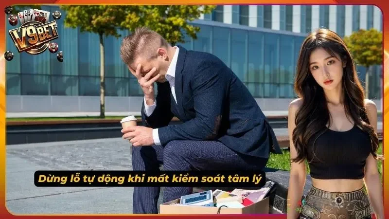 Hình minh họa kiểm soát tâm lý khi theo dõi đá gà V9BET