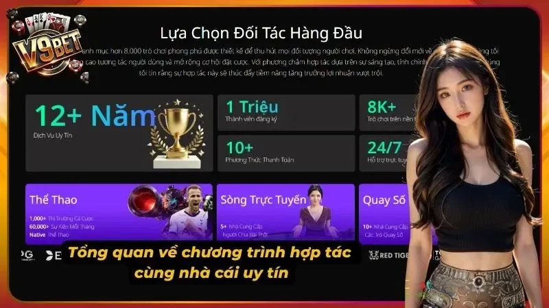 Đại Lý V9BET | Chương Trình Hợp Tác & Hoa Hồng 1 Hình minh họa chương trình đại lý V9BET