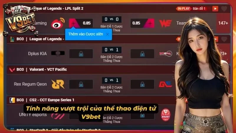 E-sports V9BET | Cách Đọc Kèo LMHT, CS2, Dota 2 2 Hình minh họa các loại kèo e-sports phổ biến tại V9BET