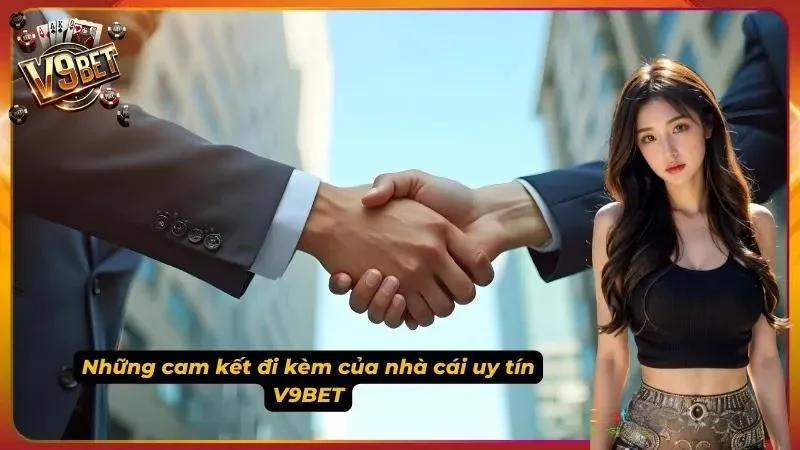 Hình minh họa các điều khoản đi kèm giấy phép V9BET