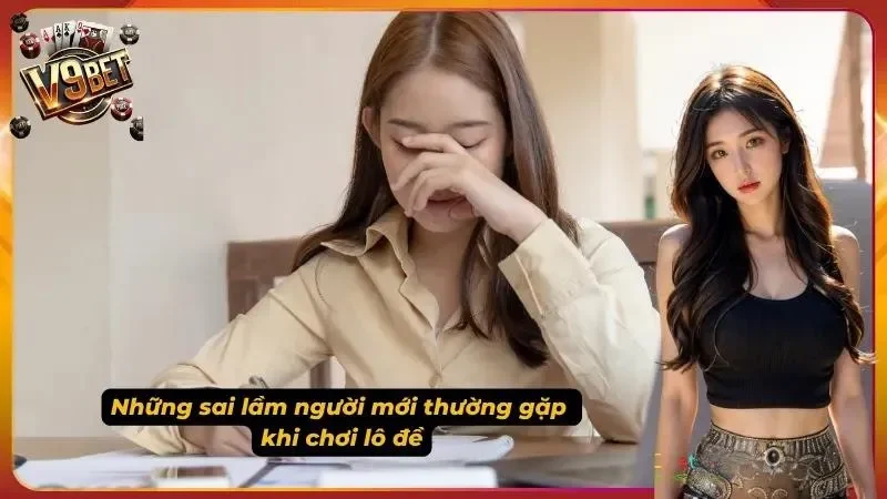 Ảnh minh họa lỗi thường gặp khi chơi lô đề V9BET