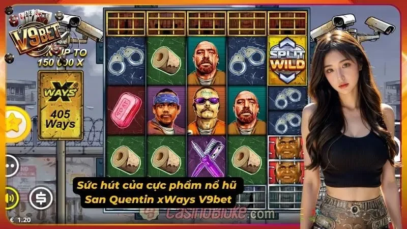 San Quentin xWays V9BET | Luật Slot, xWays & Lockdown Spins 1 Ảnh minh họa San Quentin xWays V9BET