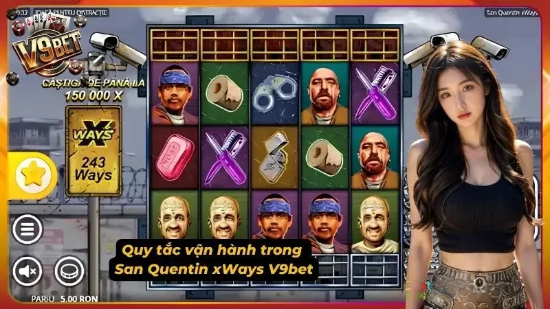 San Quentin xWays V9BET | Luật Slot, xWays & Lockdown Spins 3 Ảnh minh họa luật chơi San Quentin xWays V9BET