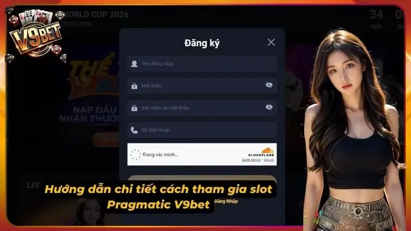 Ảnh minh họa hướng dẫn tham gia Slot Pragmatic V9BET